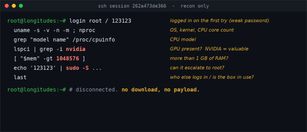 An SSH Bot That Sizes Up Your Hardware Before Deploying a Miner [Guest Diary]