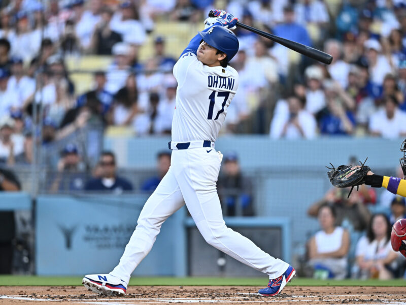 Dodgers star Shohei Ohtani to have left knee drained Sunday and will miss All-Star Game