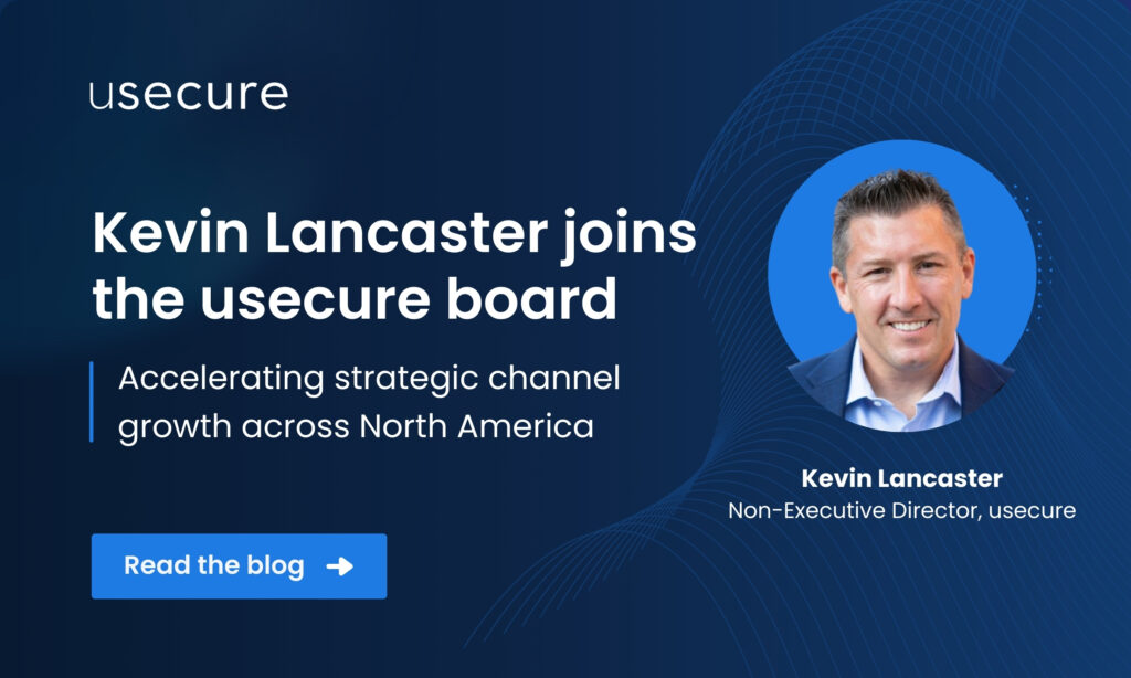 Kevin Lancaster Joins usecure’s Board to Accelerate North American Channel Growth
