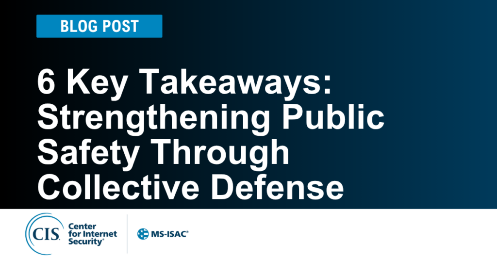 Strengthening Public Safety Through Collective Defense